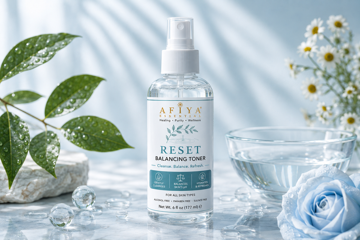 AFIYA ESSENTIALS "RESET" — Gentle Balancing Toner