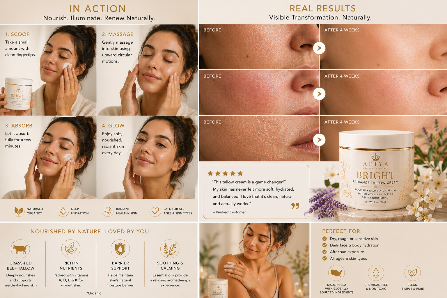 AFIYA ESSENTIALS "BRIGHT" — Vitamin C Serum
