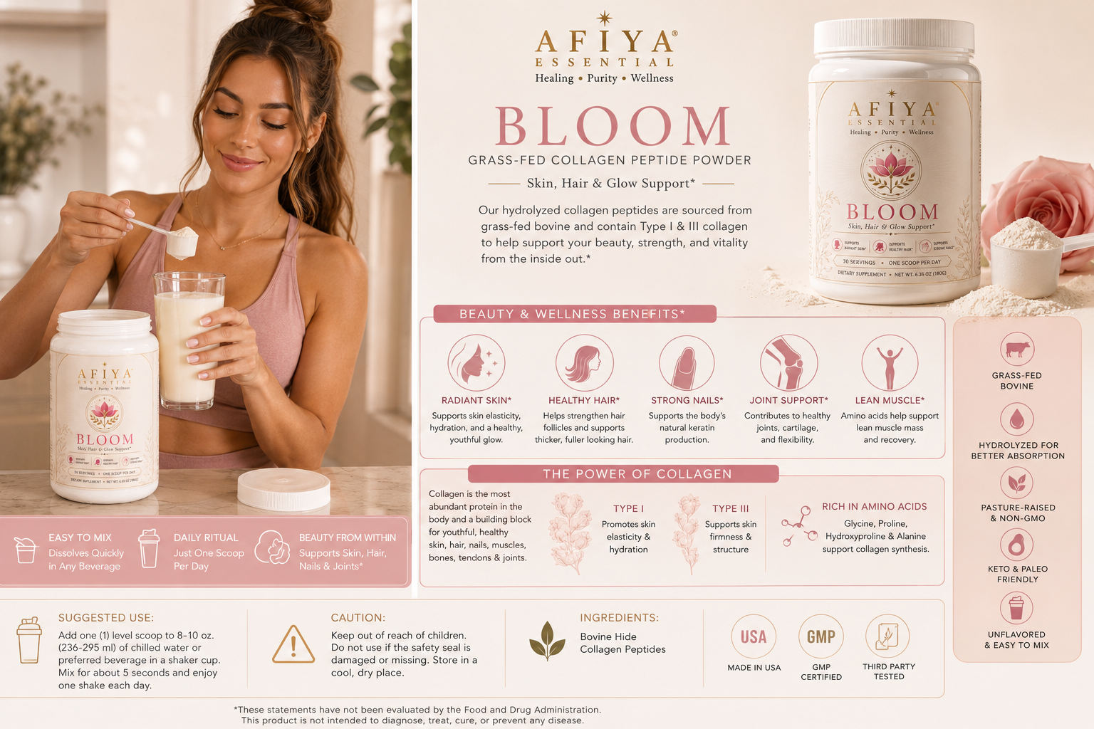 AFIYA ESSENTIALS "BLOOM"