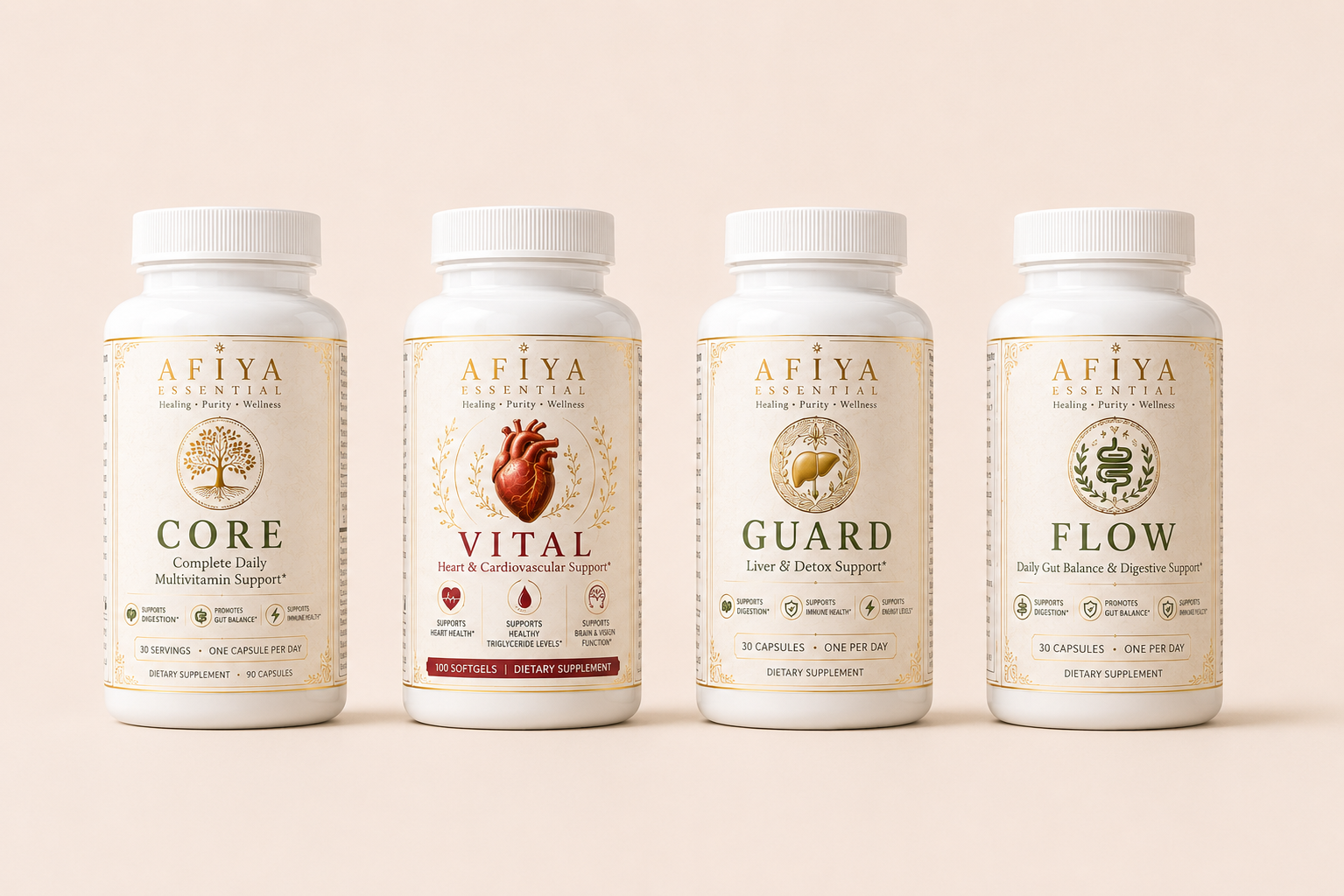 AFIYA ESSENTIALS — THE FOUNDATION STACK