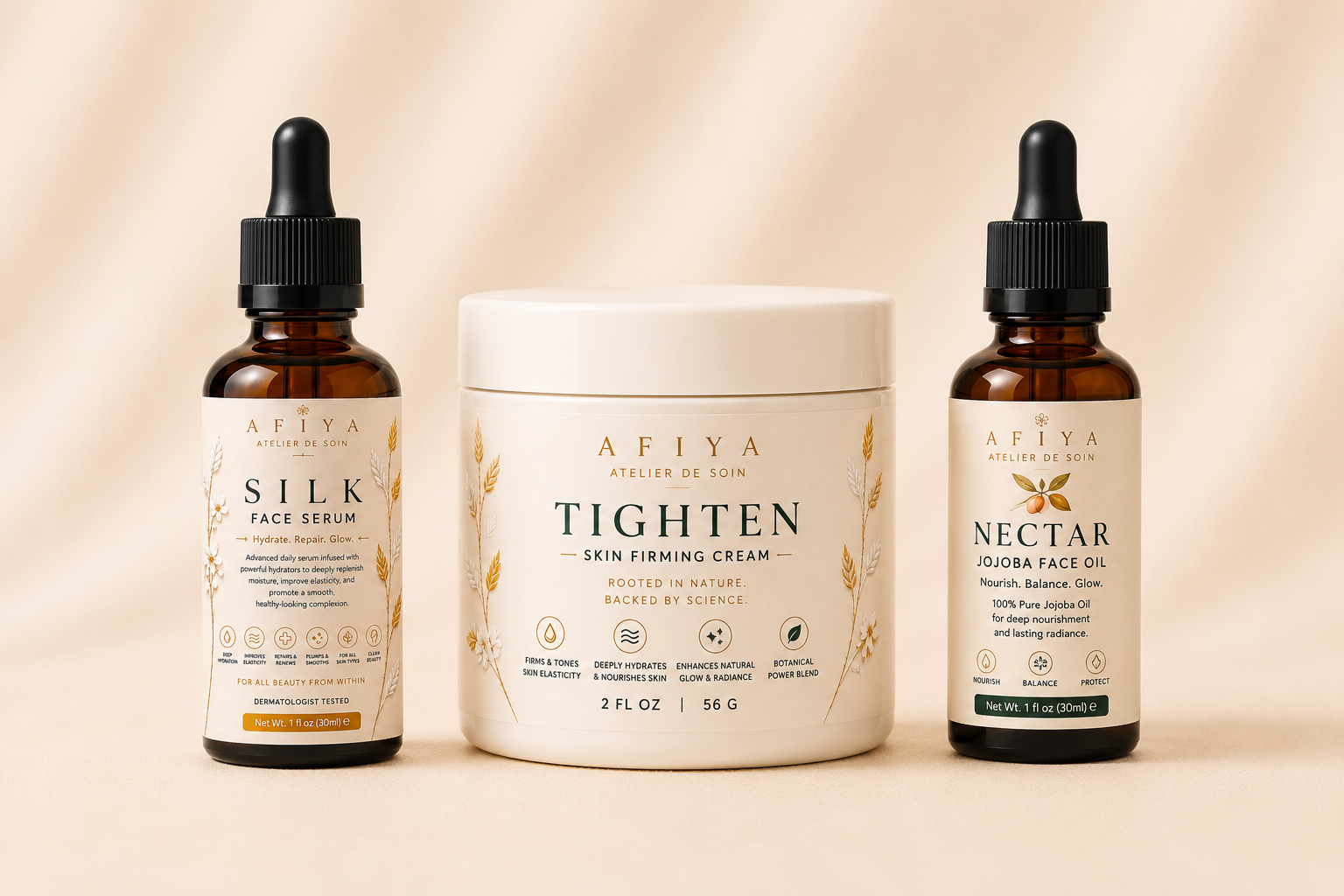 AFIYA ESSENTIALS — THE SKIN REPAIR RITUAL