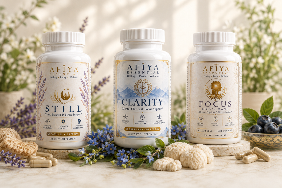 AFIYA ESSENTIALS — THE MIND STACK
