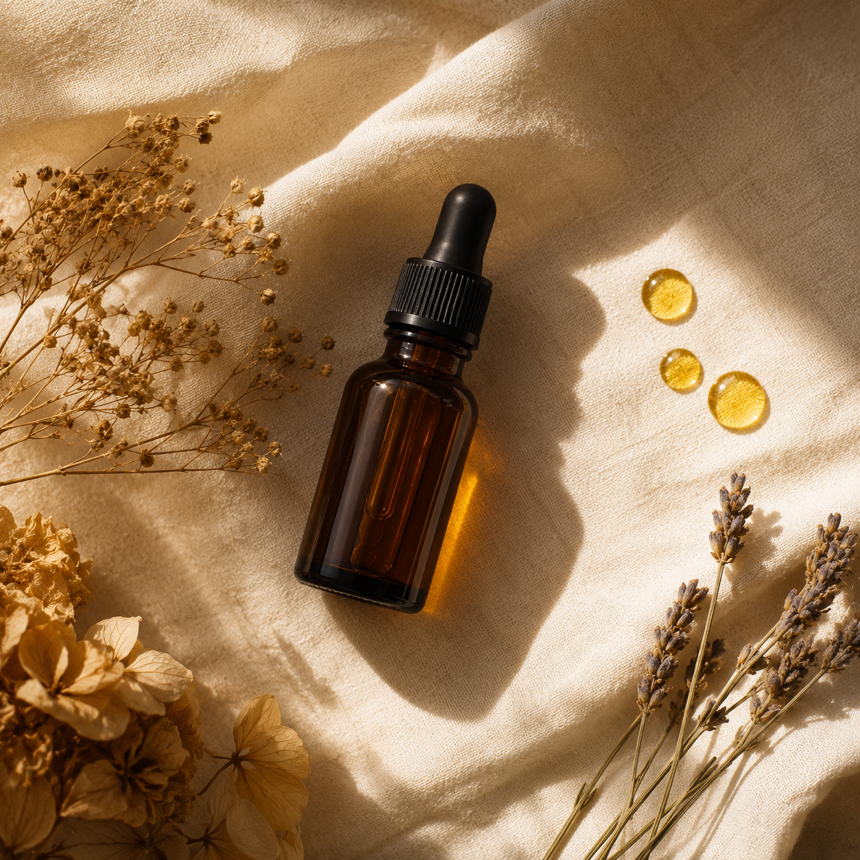 Botanical oil with lavender