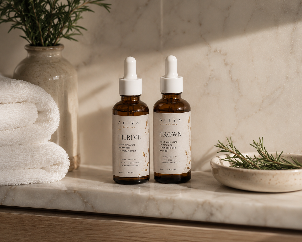 AFIYA ESSENTIALS — THE HAIR GROWTH SYSTEM