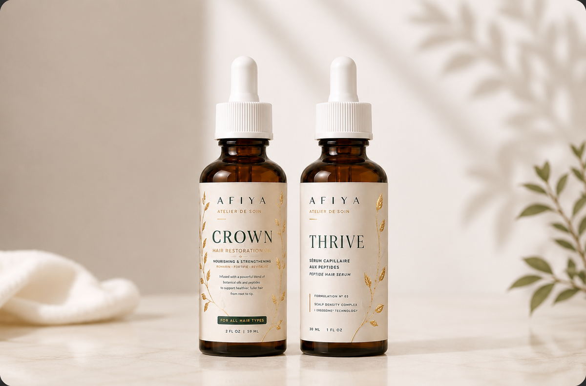 AFIYA ESSENTIALS — THE HAIR GROWTH SYSTEM