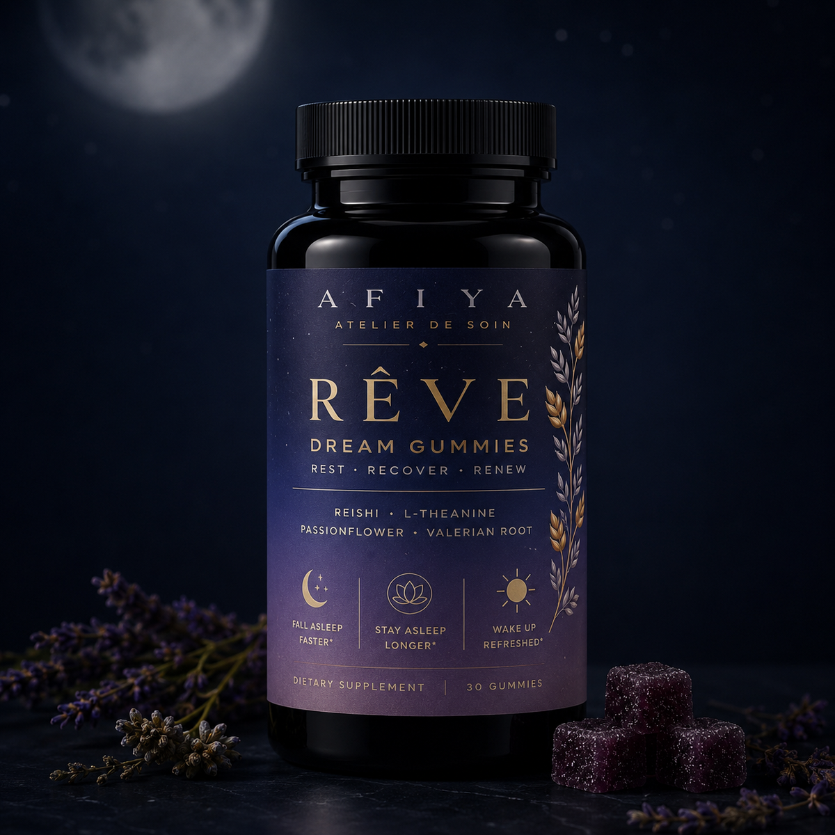 AFIYA "RÊVE" — Dream Gummies